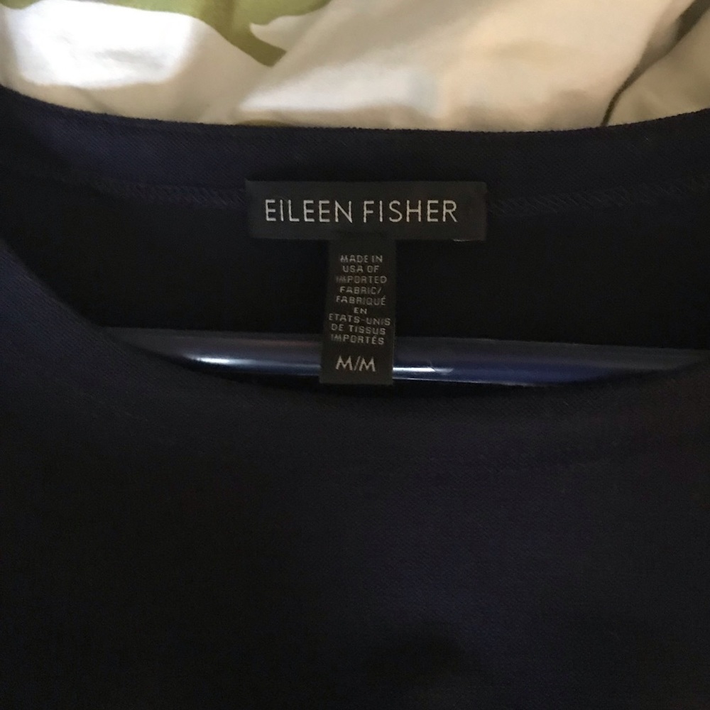 Eileen Fisher Casual Navy Dress